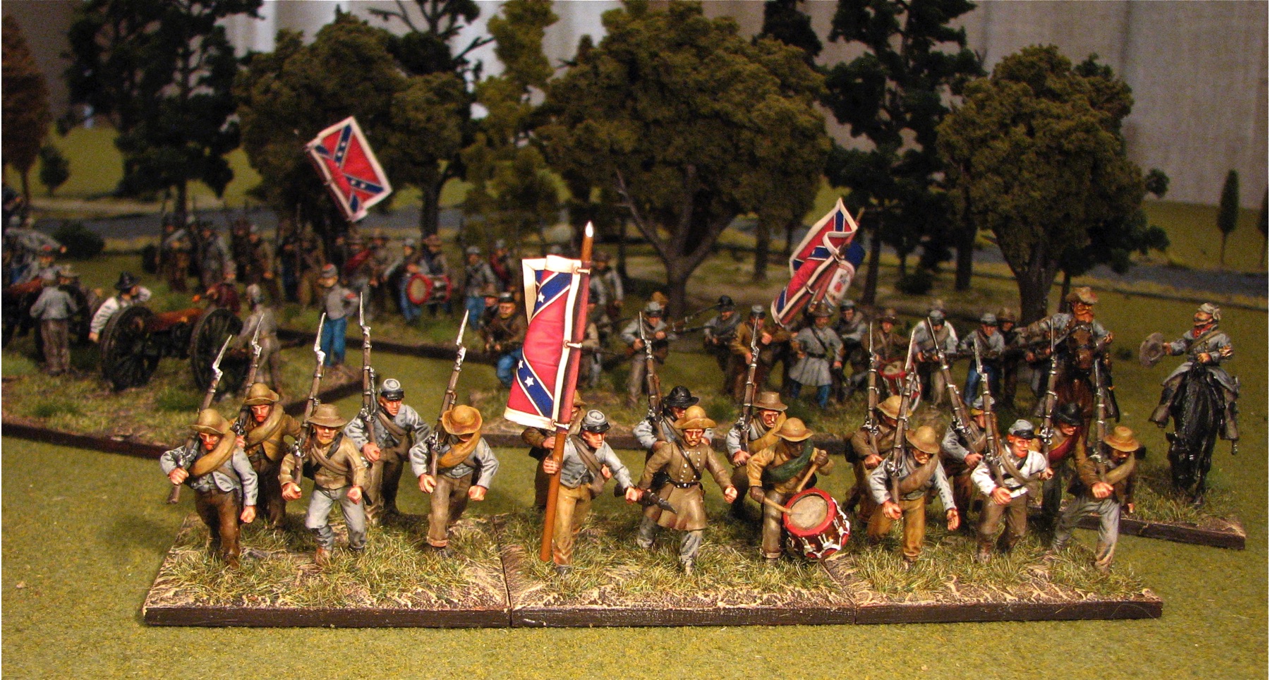 Perry Miniatures - ACW 80 American Civil War Confederate Infantry 1861-65