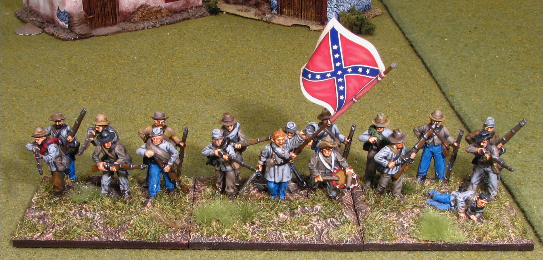 Perry Miniatures - ACW 80 American Civil War Confederate Infantry 1861-65